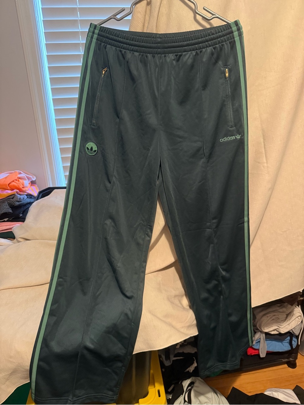Adidas Dark Green Track Jacket